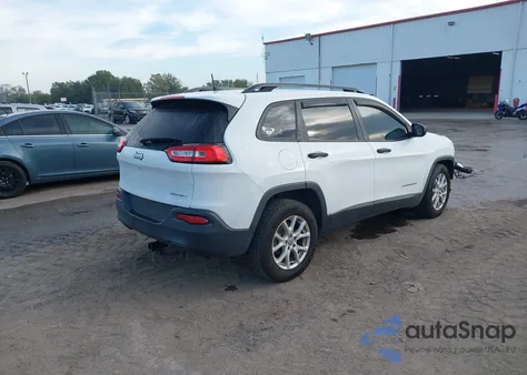 2016 Jeep Cherokee Sport z USA, uszkodzony, nr VIN 1C4PJLAB9GW281977